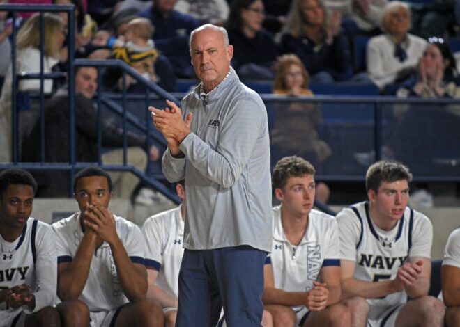 Navy men’s basketball beats Lehigh to end losing streak