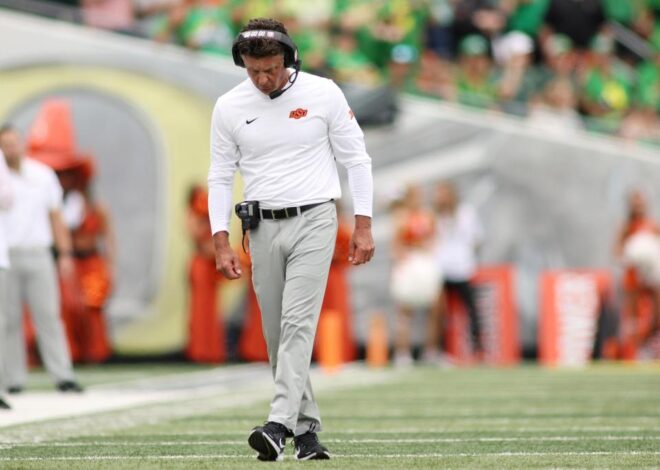 Longtime Oklahoma State football coach Mike Gundy has been fired