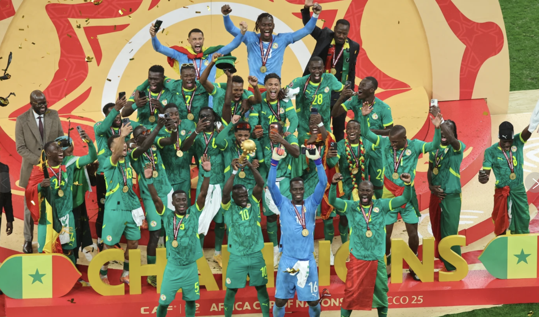 Senegal walk off in chaotic AFCON final, but return to beat hosts Morocco in extra time