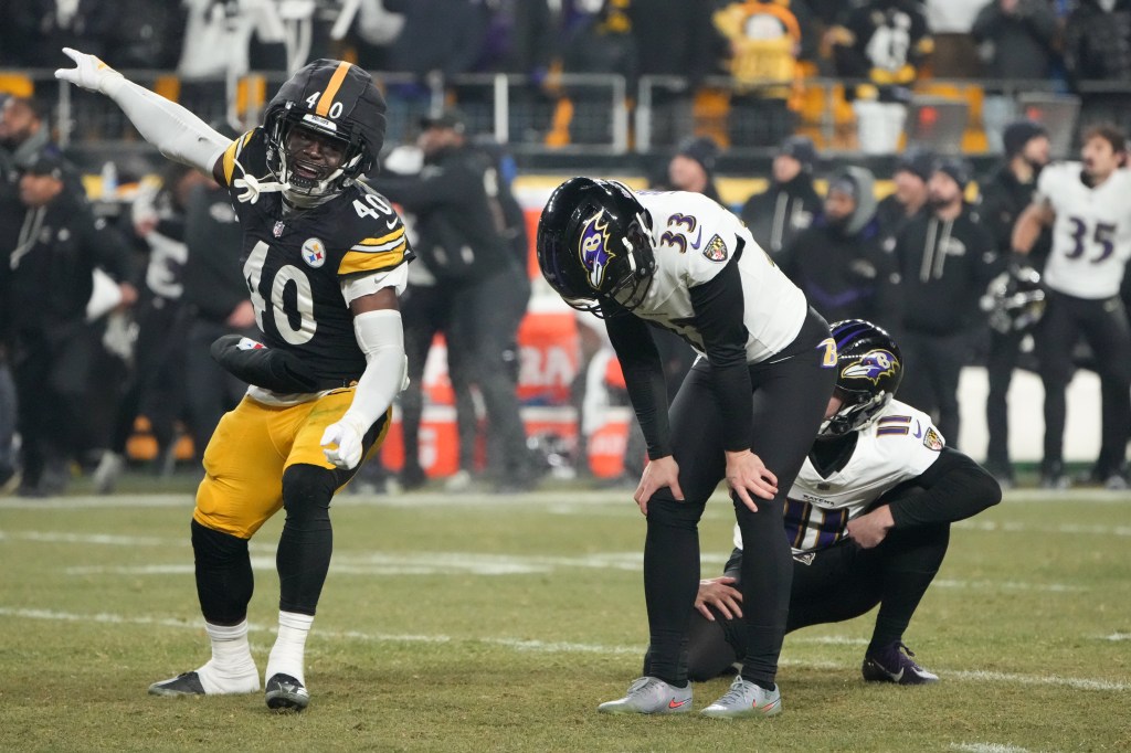 Ravens’ season ends in heartbreak as Tyler Loop misses FG on last play of 26-24 loss to Steelers
