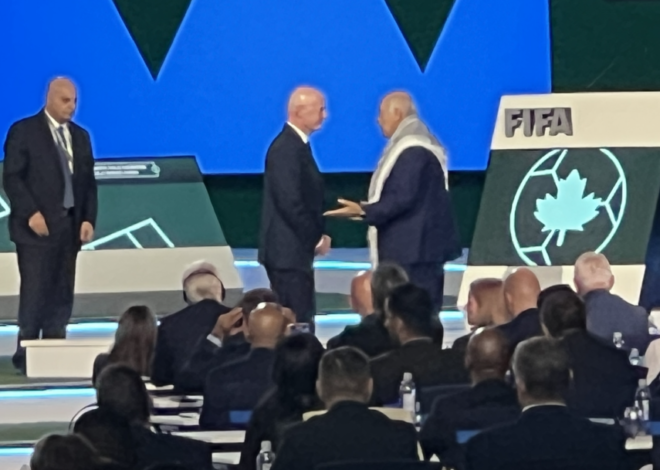 Infantino peace making falls embarrassingly flat as Palestine’s Rajoub refuses to be coerced into Israeli handshake