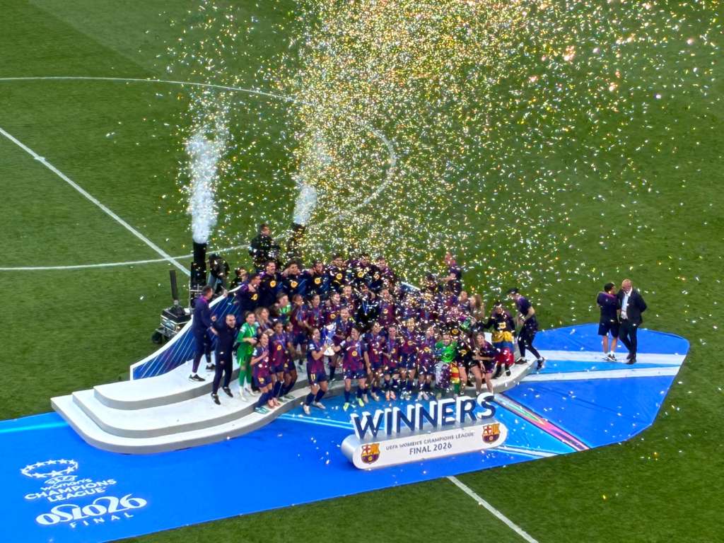 Imperious Barcelona glide past Lyon to win women’s UCL final 4-0