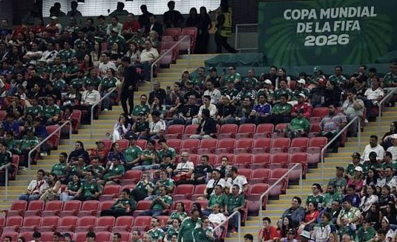 Empty seats in Guadalajara on World Cup opening day